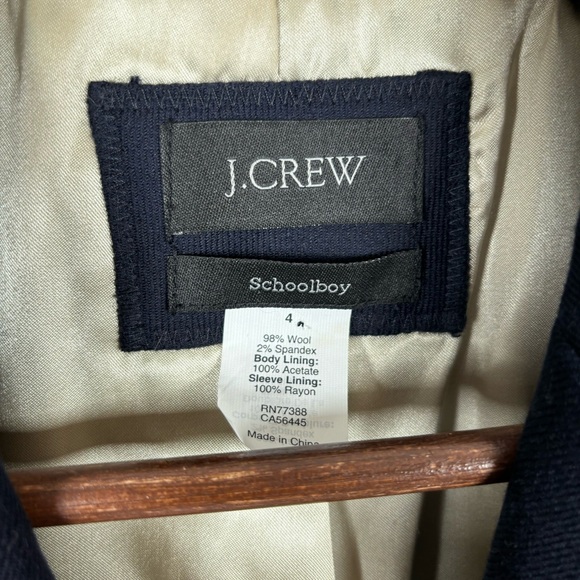J.Crew Schoolboy Wool Blazer Jacket - Picture 4 of 5